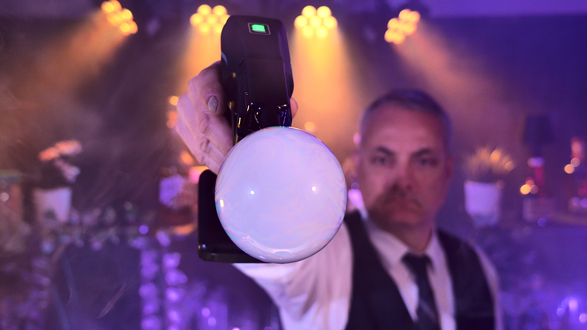 Animation cocktail avec bulle de fumée